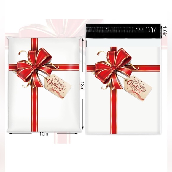 20 10x13 Poly Mailers & 500 Stickers - Picture 2 of 12